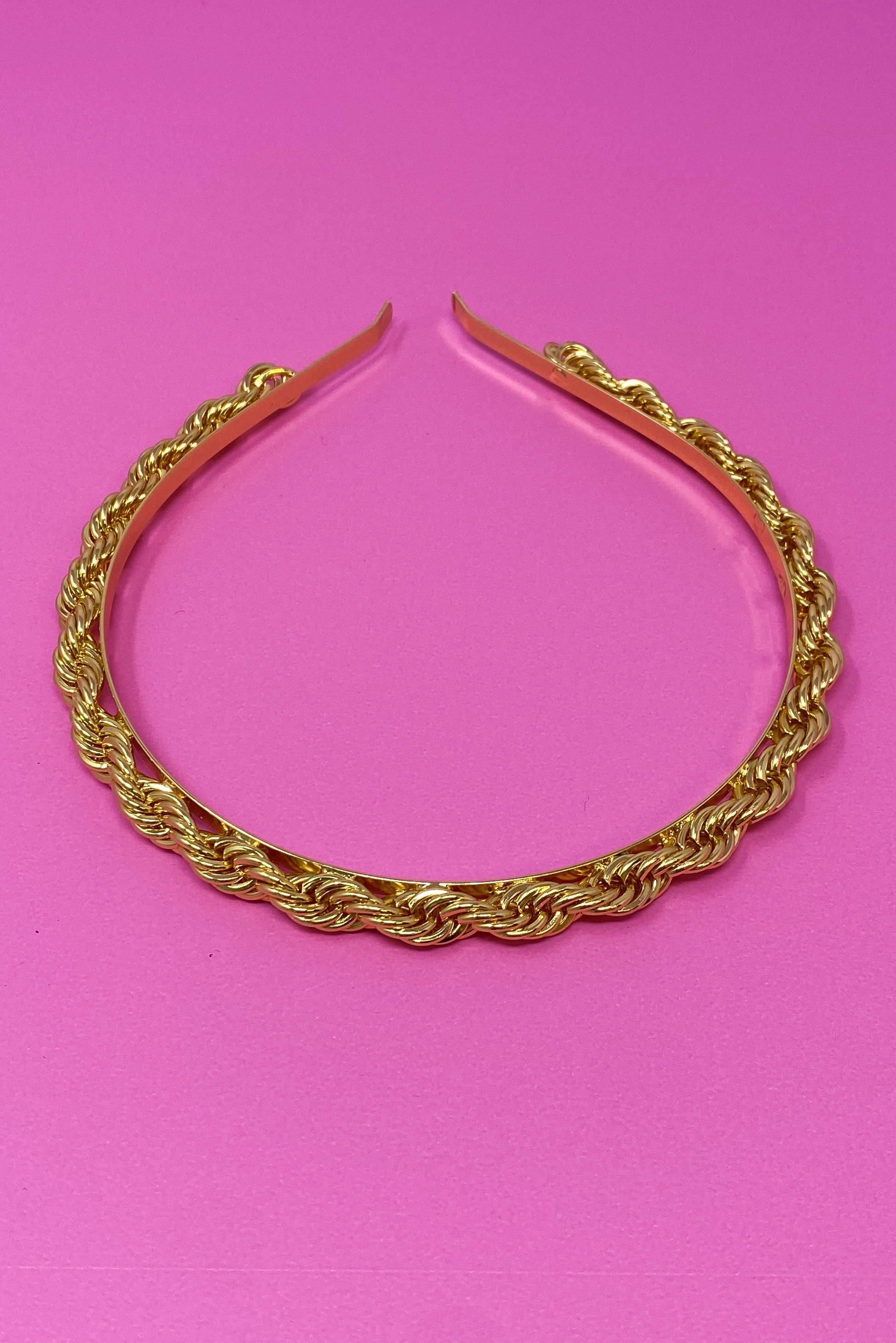 Twist & Shout Chain Headband LadyShow.Store