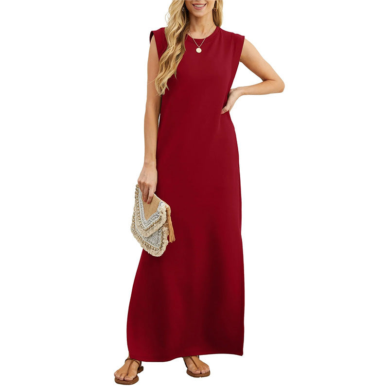 2026 Hot Selling Women's Summer Casual Loose Long Dress NorixaFashion.com