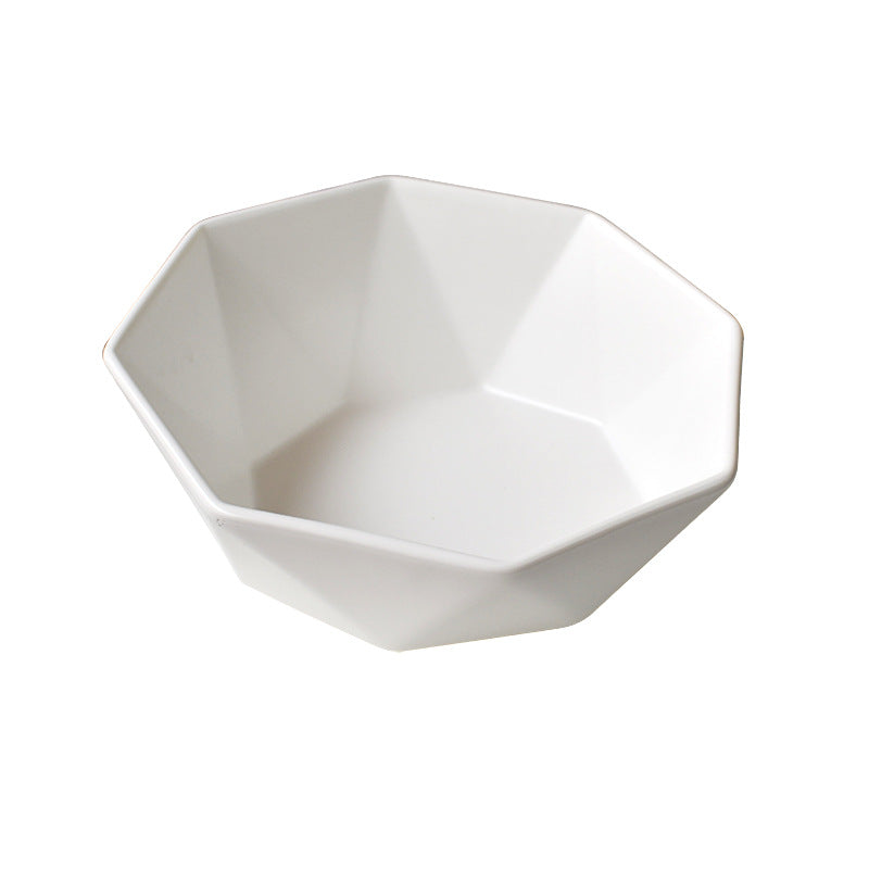 Ceramic high-footed cat food bowl Pets Fashion
