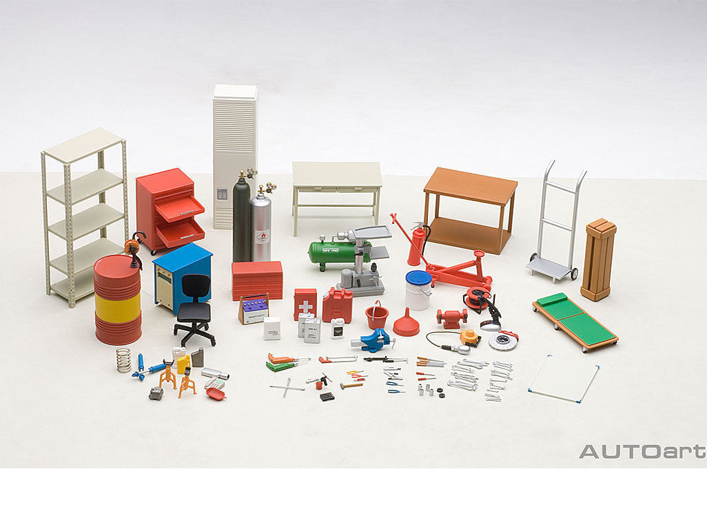 Garage Kit Set for 1/18 Scale Models by Autoart LuxuryLifeWay Online Store