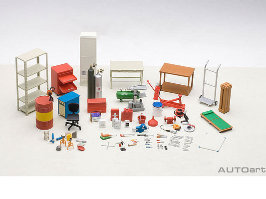 Garage Kit Set for 1/18 Scale Models by Autoart LuxuryLifeWay Online Store