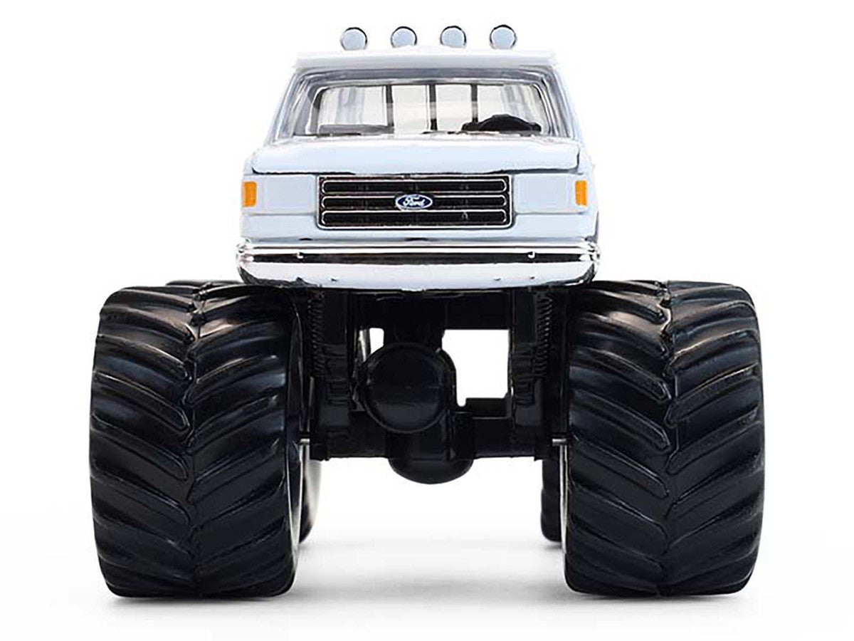 1988 Ford F-150 Monster Truck "Jersey Outlaw" White "Kings of Crunch" Series 16 1/64 Diecast Model Car by Greenlight LuxuryLifeWay Online Store