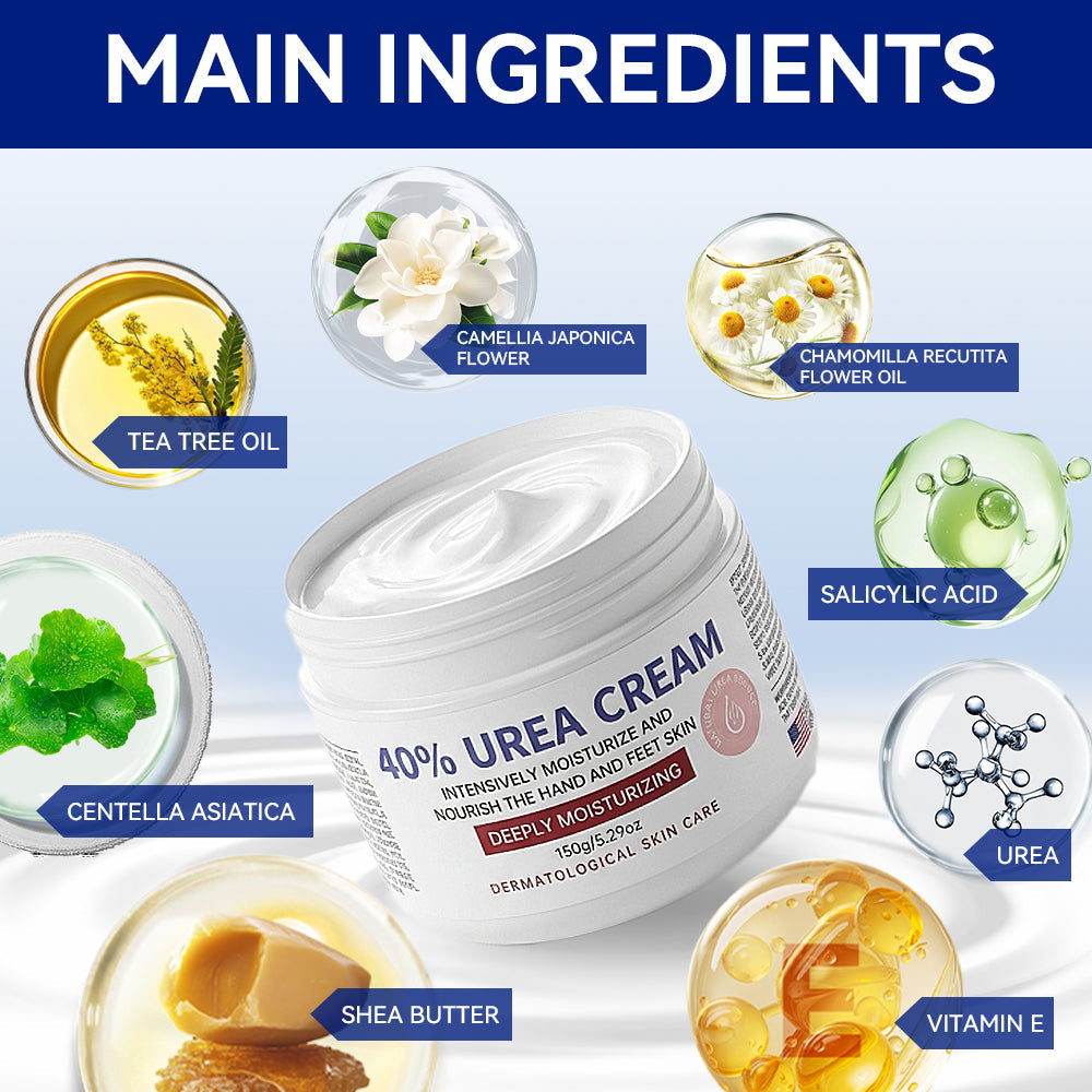 ETEB Urea Cream Moisturizing Vitamin E Cream Body Lotion Hand And Foot Care For Dry Hands And Feet Tri Light Beauty