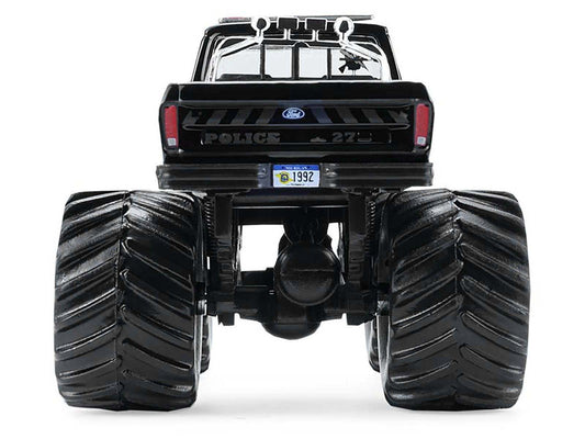 1979 Ford F-250 Monster Truck "Shelby Township Police Michigan" Black "Kings of Crunch - Hot Pursuit" Special Edition 1/64 Diecast Model Car by Greenlight LuxuryLifeWay Online Store