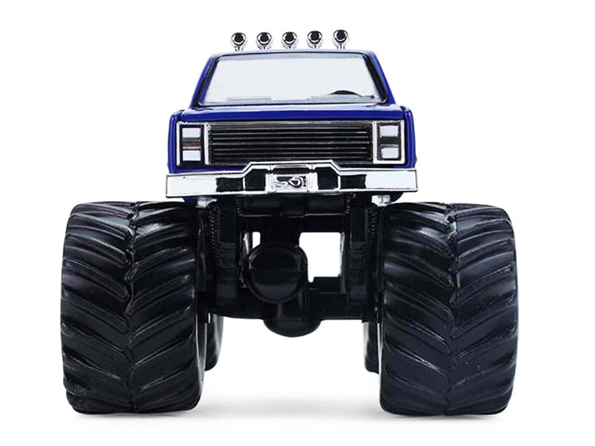 1981 Chevrolet K20 Monster Truck #5 "HendrickCars.com" Blue and White with Graphics "Kings of Crunch - Hendrick Motorsports Tribute" Special Edition 1/64 Diecast Model Car by Greenlight LuxuryLifeWay Online Store