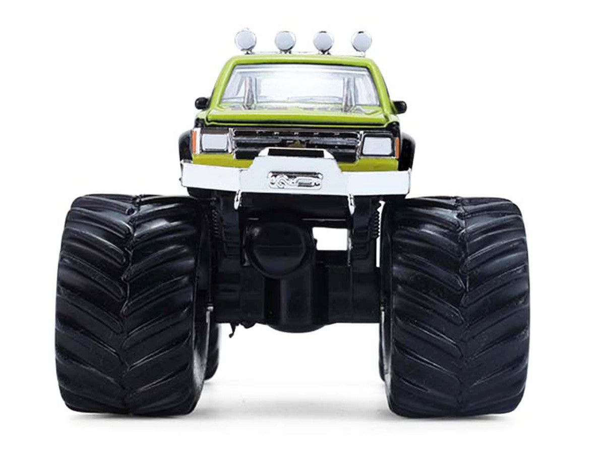 1986 Chevrolet S10 Monster Truck #24 "Raptor" Black and Green with Graphics "Kings of Crunch - Hendrick Motorsports Tribute" Special Edition 1/64 Diecast Model Car by Greenlight LuxuryLifeWay Online Store