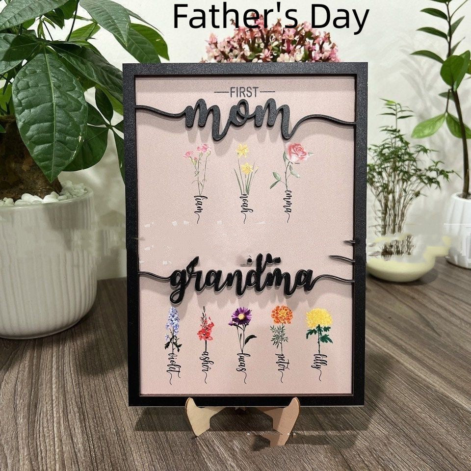 Photo Frame Gift Decoration Mother's Day Gift LadyShow.Store