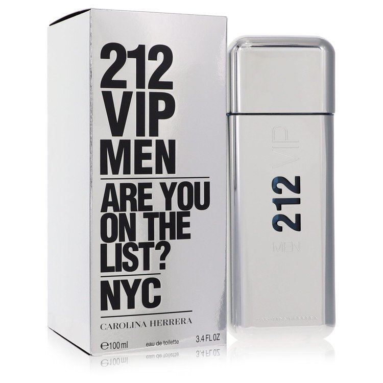 212 Vip by Carolina Herrera Eau De Toilette Spray 3.4 oz (Men) LuxuryLifeWay Online Store