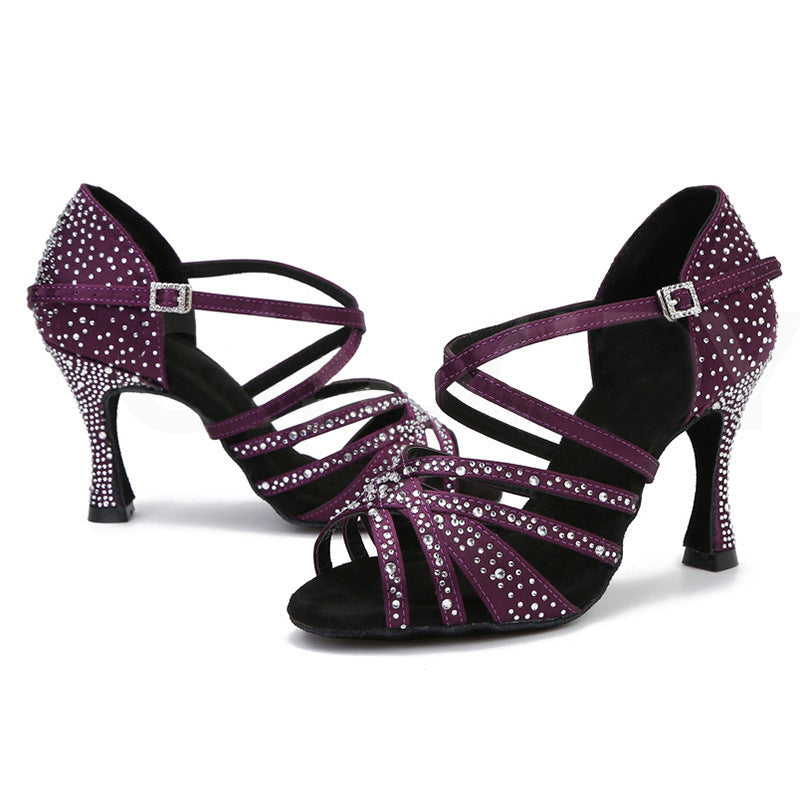 Latin Dance Performance Dancing Shoes Women LadyShow.Store