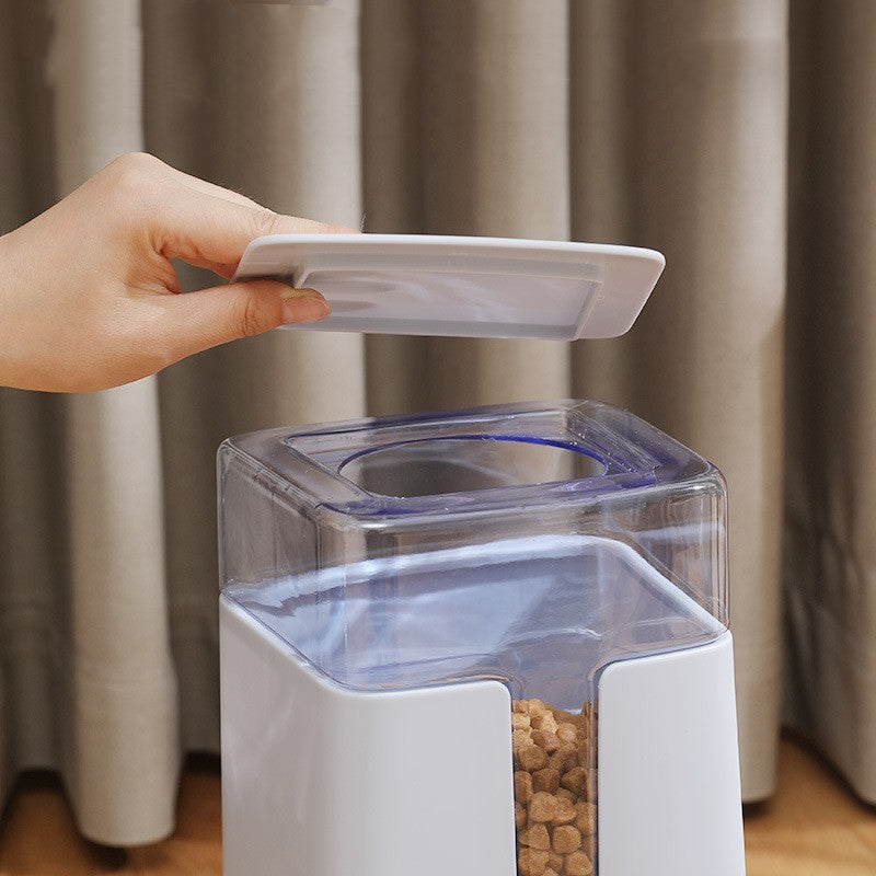 Pet Double Bowl Automatic Feeder Waterer Pets Fashion