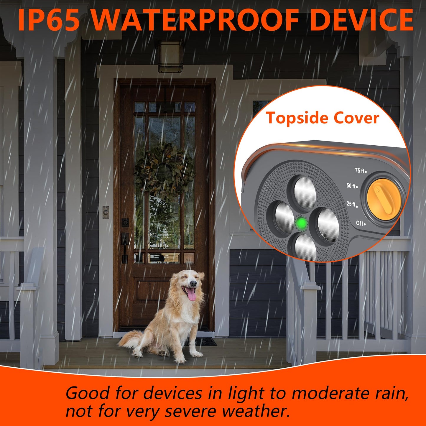 Anti Barking Device For Dogs, Bark Box Rechargeable Dog Bark Deterrent With Variable Ultra Frequency 6 Modes IP65 Waterproof Dog Silencer Stop Neighbors  Dogs From Barking Up To 75ft Pets Fashion