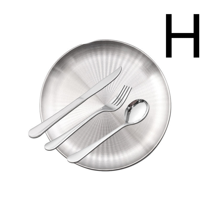 Thickened Stainless Steel Steak Knife And Fork Set