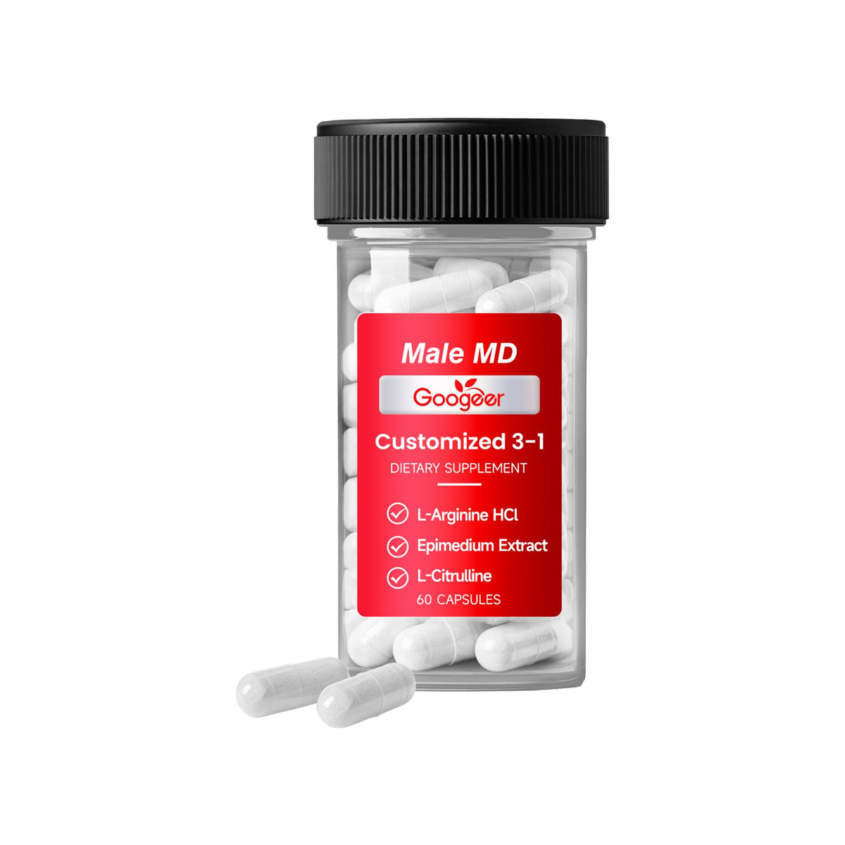 Male Enhancement Capsules 60 Capsules 1Bottle Tri Light Beauty