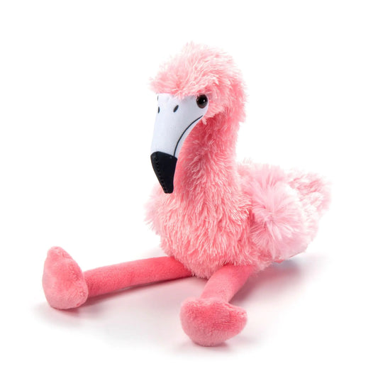 The Petting Zoo Flamingo Stuffed Animal Plushie Gifts for Kids Scoopz Wildlife Animals Pink Flamingo Plush Toy 8 inches