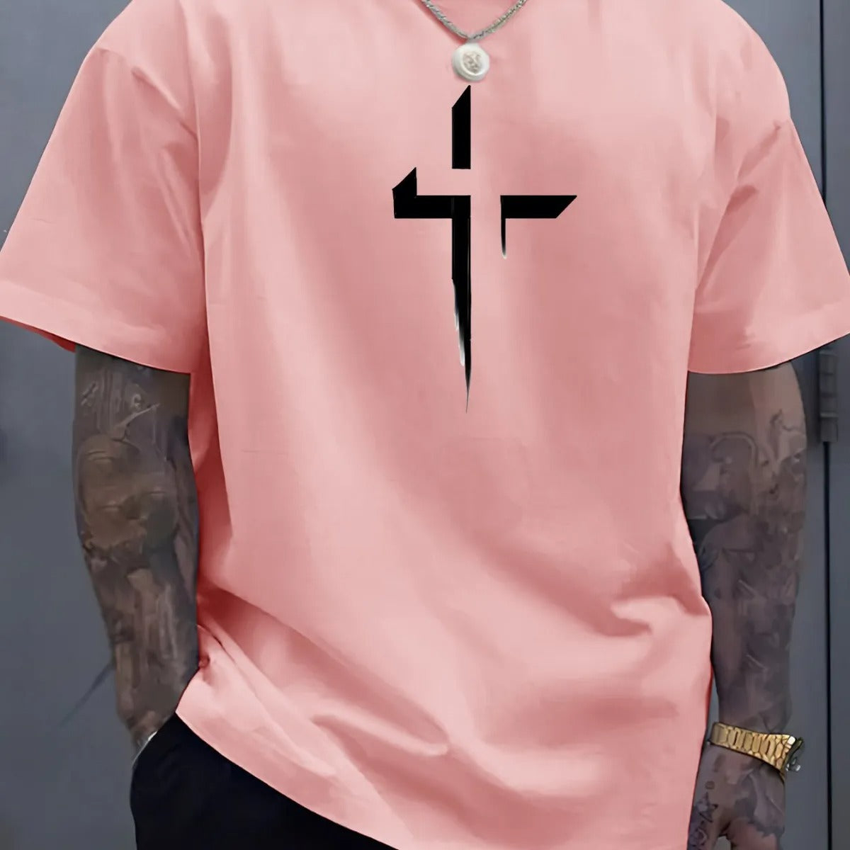 Men's Printed Casual T-shirt – Street Style Pi-Mart