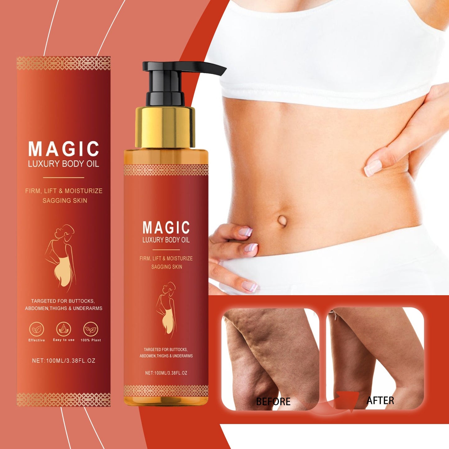Body Firming & Moisturizing Oil Tri Light Beauty