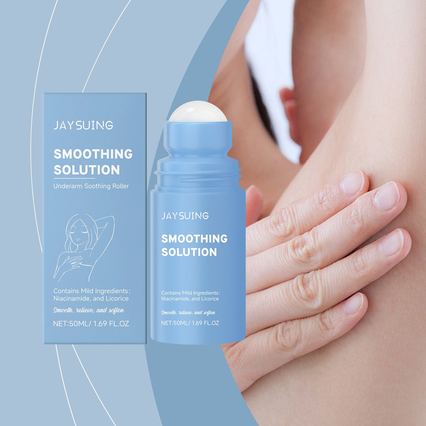 Soothing Underarm Roll-on After Shaving 50ml Tri Light Beauty