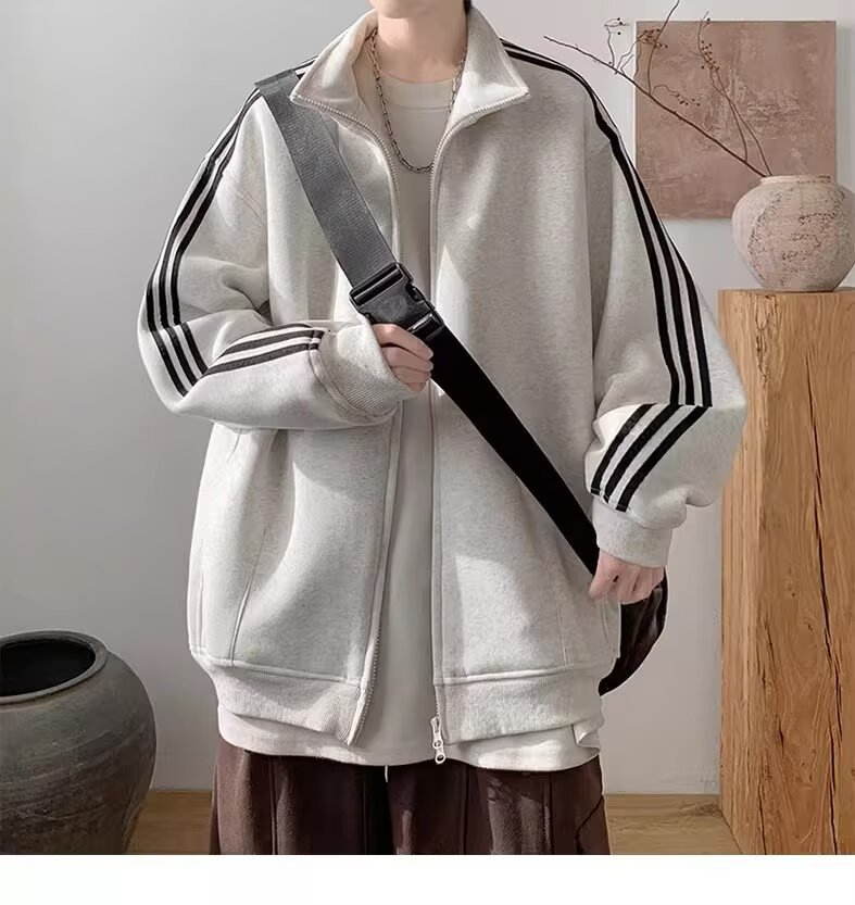 Spring And Autumn Loose Casual Sports Men's Jacket Best YouTube Store