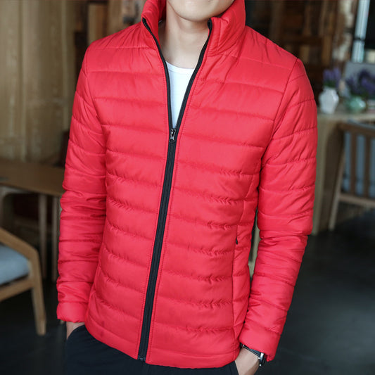 Short Stand-up Collar Padded Jacket To Keep Warm And Slim Winter Clothes In Winter CJD