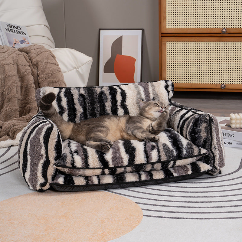Pet Sofa Fully Removable And Washable Doghouse Cathouse Pets Fashion