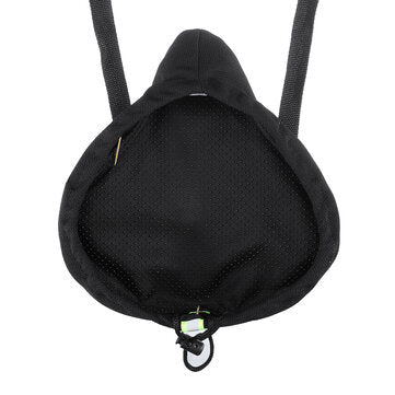 SGODDE 27x26cm Bike Saddle Memory Foam Comfort Breathable Reflective Bicycle Seat for MTB Exercise Bike E-Bike with Waterproof Cover LuxuryLifeWay Online Store