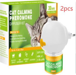 Pet Cat And Dog Anti-stress Mood Soothing Agent Aromatherapy Diffuser Pets Fashion