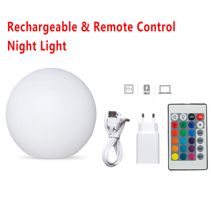 Colorful LED Garden Glowing Ball Lights for Outdoors Pi-Mart