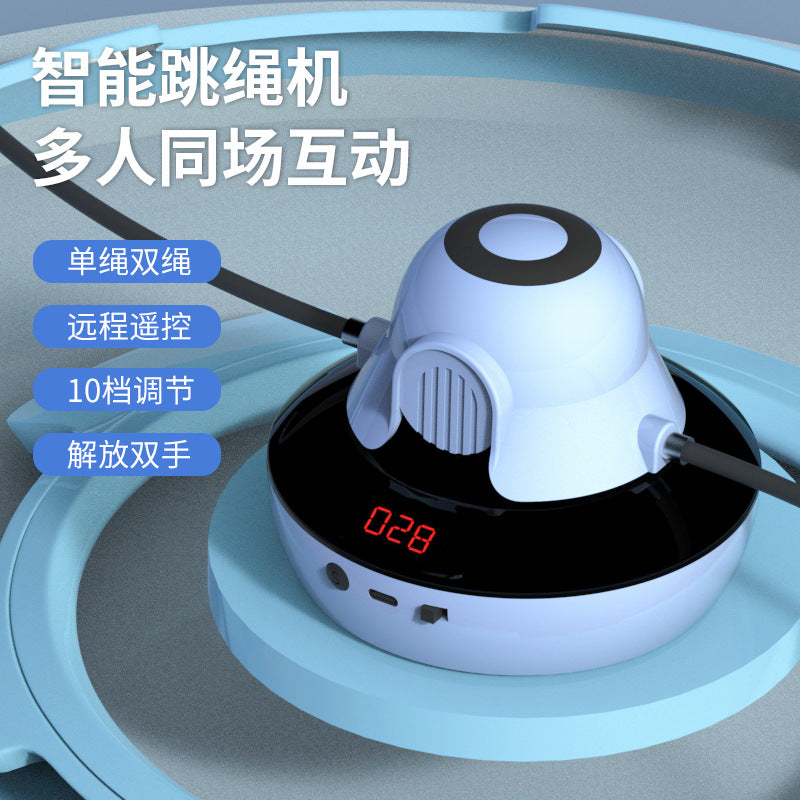 Intelligent automatic rope skipping machine 10 adjustment remote control electronic counting children training electric rope skipping device LuxuryLifeWay Online Store