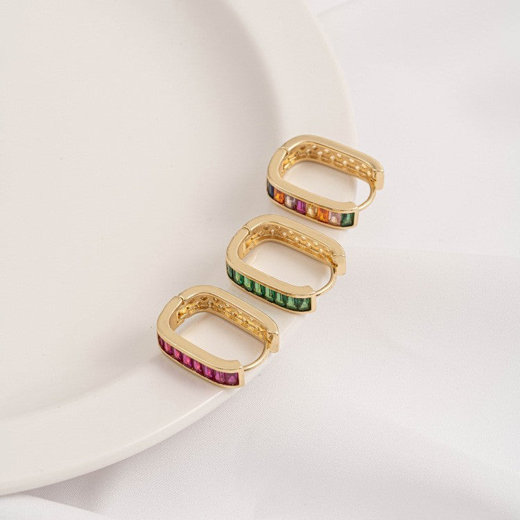 Round Earrings Heart-shaped High Sense LadyShow.Store