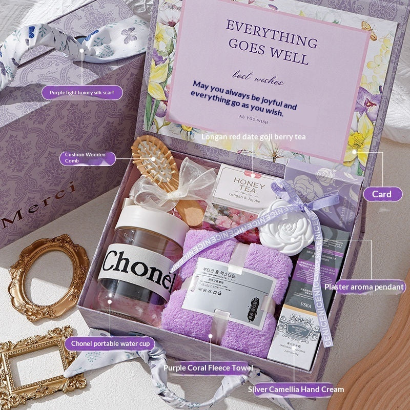 International Women's Day Gift Goddess Bridesmaid Wedding High-end Practical Birthday Gift Box Wedding Guest Gift LuxuryLifeWay Online Store