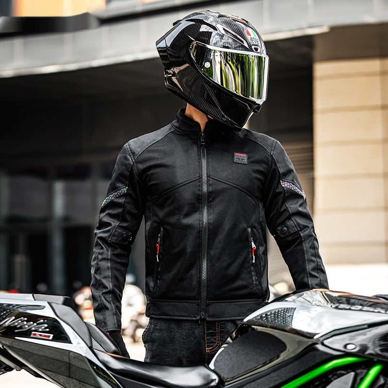 Motorcycle Cycling Clothing Mesh Breathable Jacket Men's Coat Best YouTube Store