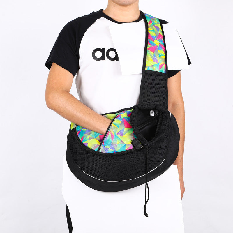 Carrying Pets Bag Women Outdoor Portable Crossbody Bag For Dogs Cats Pet Products Pets Fashion