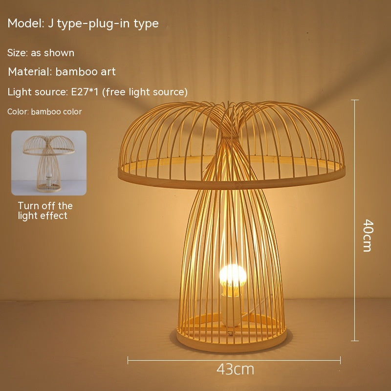 Japanese Atmosphere Retro Homestay Bedroom Bedside Lamp