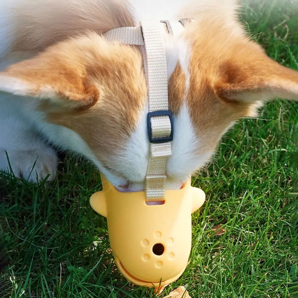 Portable Dog Muzzle Breathable Anti-Biting Dog Mouth Cover Adjustable Pet Basket Muzzles For Small Medium Pet Accessories Pets Fashion