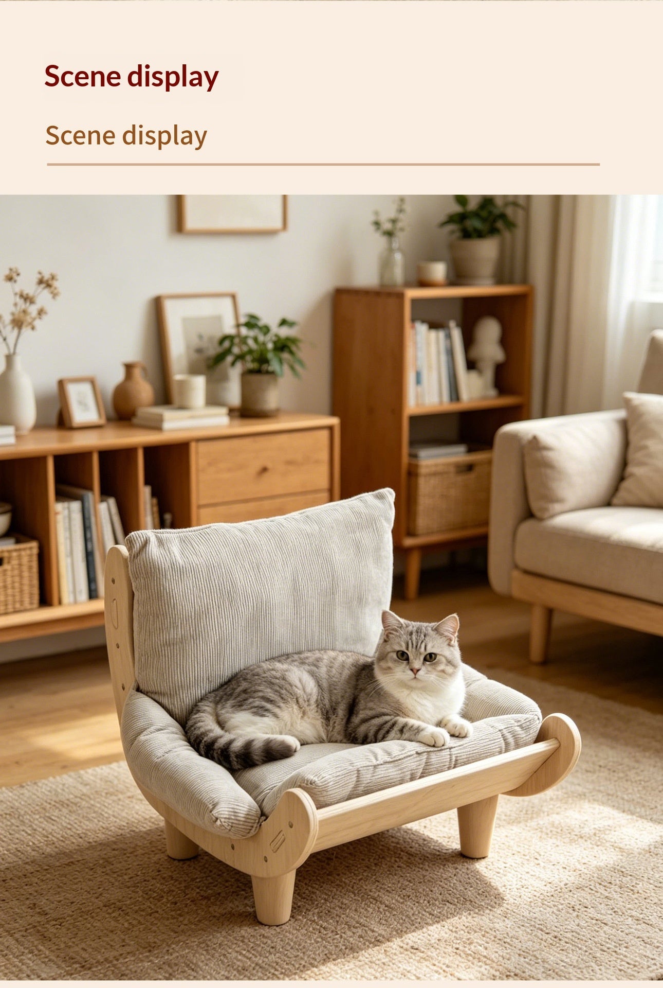 Wear-Resistant Integrated Cat Sofa Bed Pets Fashion