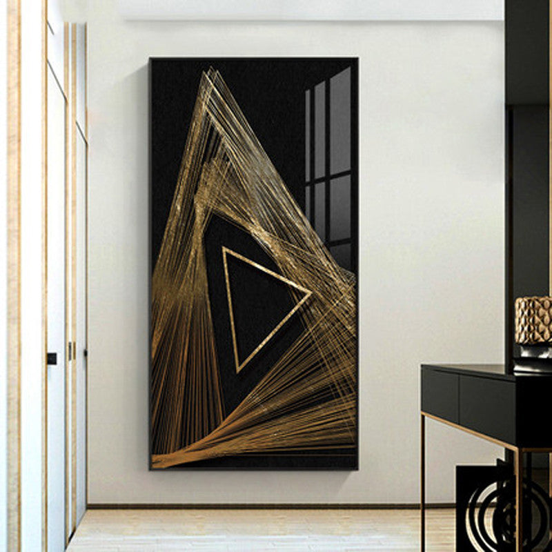 Modern Abstract Geometric Wall Art Canvas Home Decor Painting PearlNestDecor.com