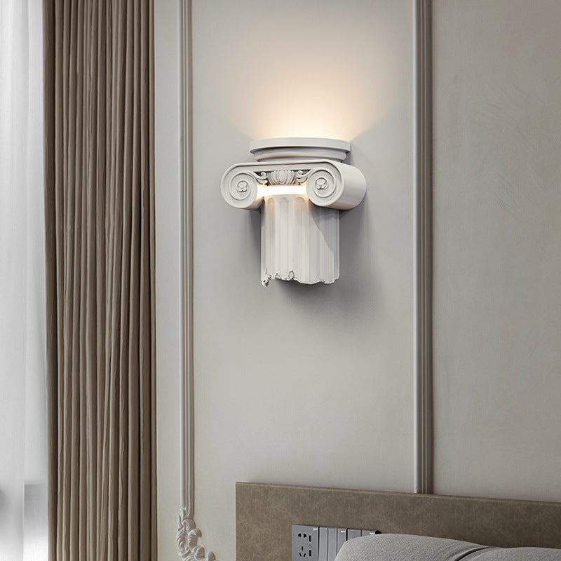 Roman Column European-Style Creative Wall Lamp PearlNestDecor.com