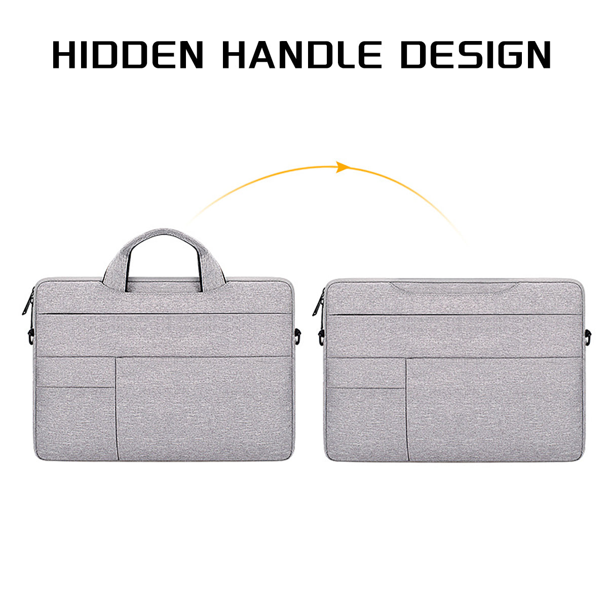 13-15.6 Inch Laptop Bag, Laptop Carrying Case Shoulder Strap Carrying Briefcase, Business Leisure Or School Laptop Bag CJD