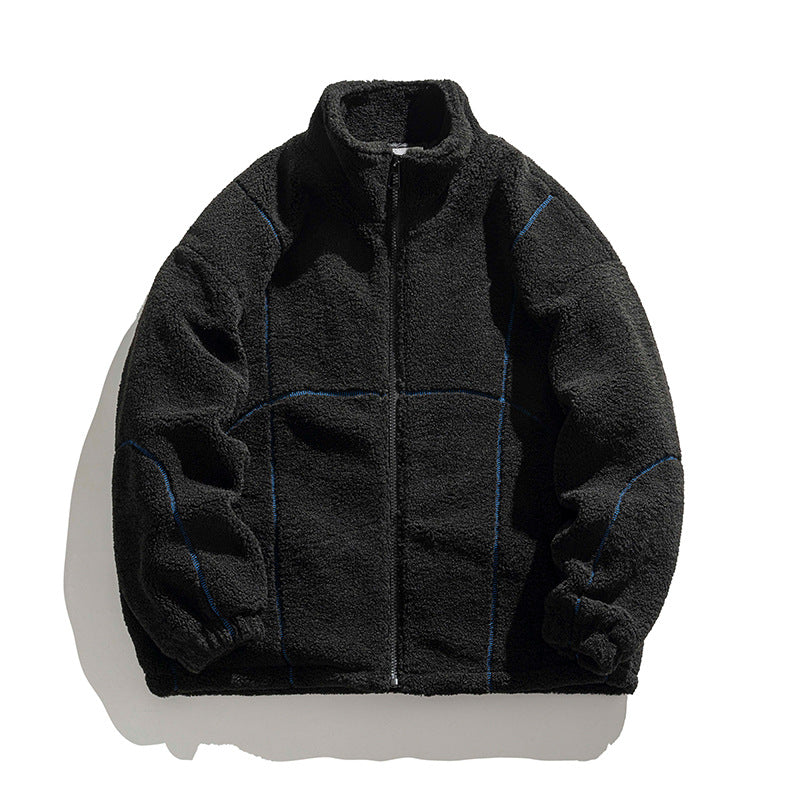 Vintage Lamb Wool Men's And Women's Coats Loose Thick Best YouTube Store