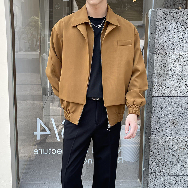 Short Jacket Light Mature Style Quality Men's Clothing Best YouTube Store