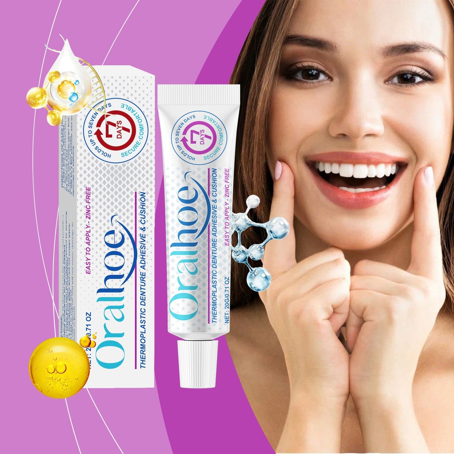 Denture Adhesive 20g Tri Light Beauty