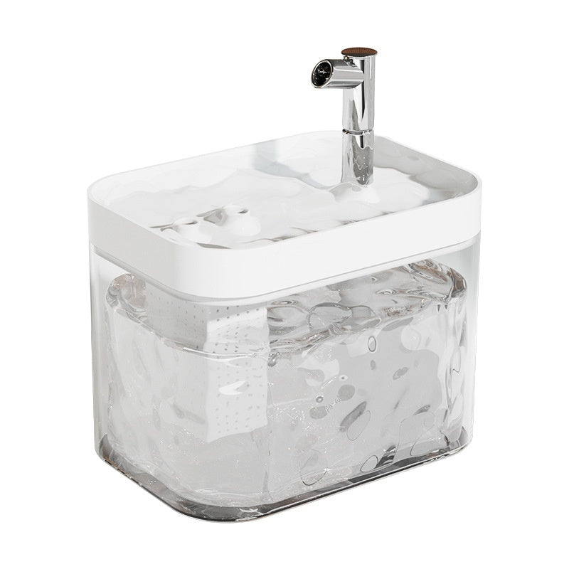 Cat Water Fountain Automatic Circulation Flow Water Fountain Kitten Drinking Water Apparatus Pets Fashion