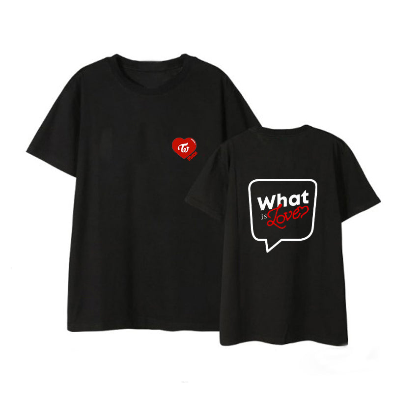 TWICE "What is Love" Concert Merchandise T-Shirt Pi-Mart