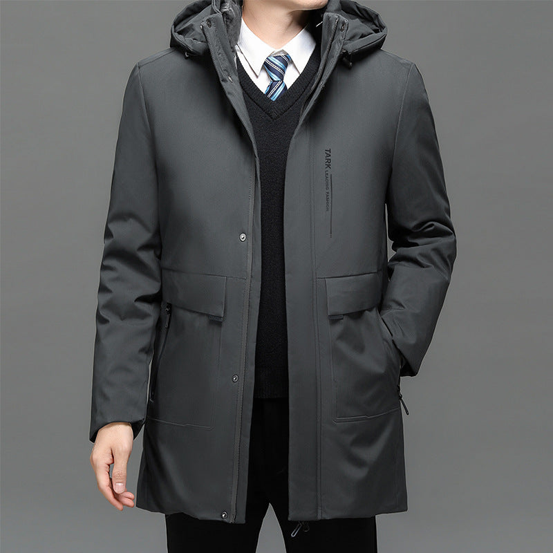 Men's Thickened Detachable Liner Thermal Cotton Padded Jacket LadyShow.Store