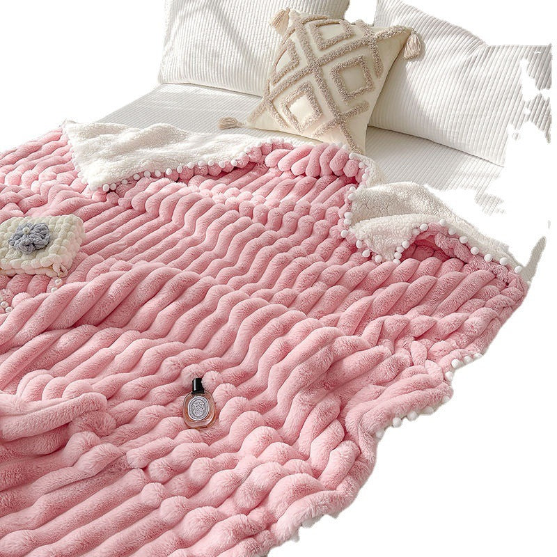 Dehaired Angora Blanket PearlNestDecor.com