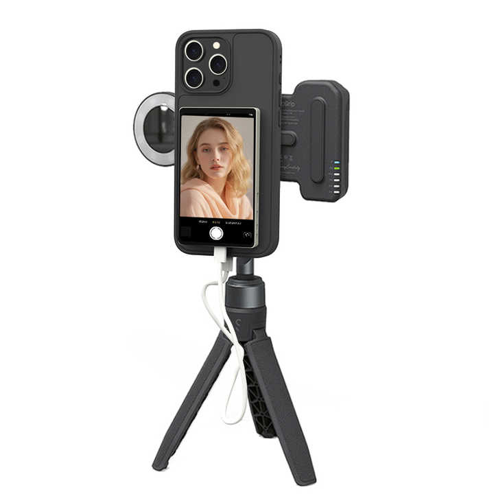 Mobile Phone Selfie Mirror Display Screen Magnetic Suction Phone Clip Pi-Mart