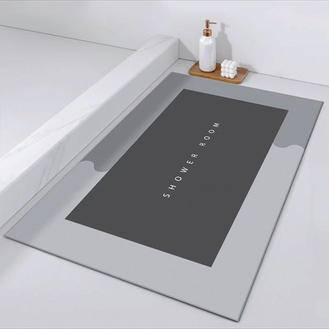 Quick Drying Absorbent Bathroom Mat