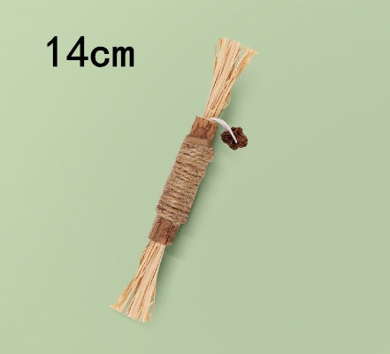 Wooden Polygonum Molar Stick Cat Toy Tooth Cleaning Kitten Bite-resistant Catnip Teasing Snacks Pets Fashion