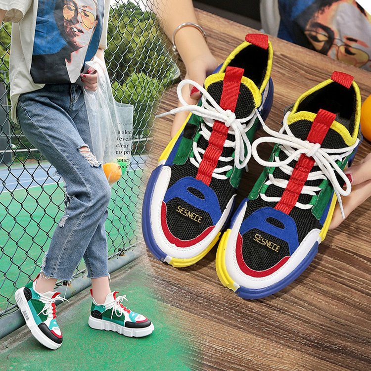 Trendy Ins Dad Shoes - Versatile Harajuku Style LadyShow.Store