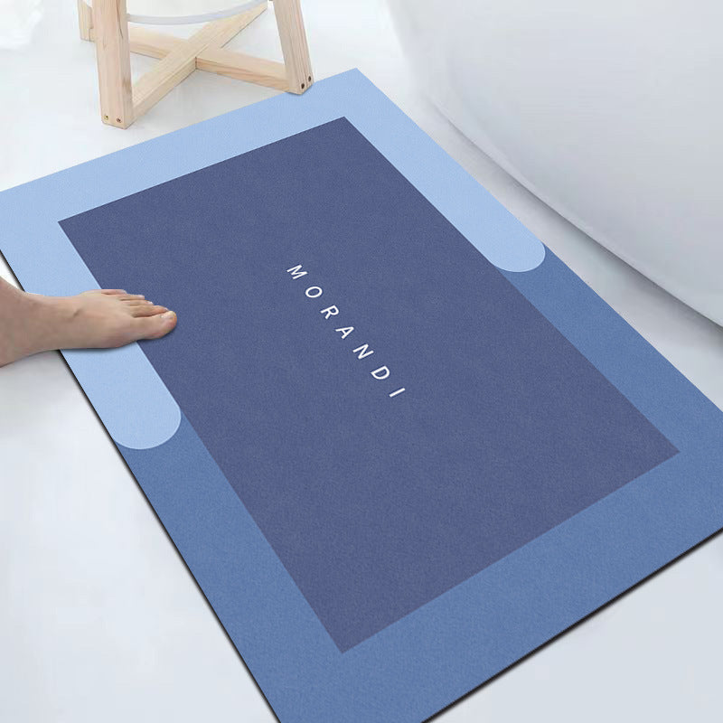 Household Fashion Simple Non-slip Quick-drying Absorbent Floor Mat